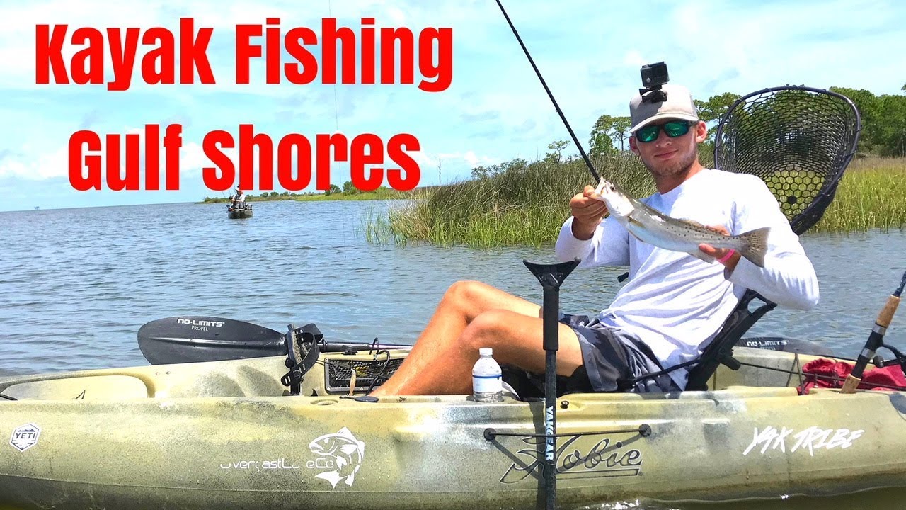 Kayak Fishing Gulf Shores Alabama Speckled Trout and Redfish YouTube