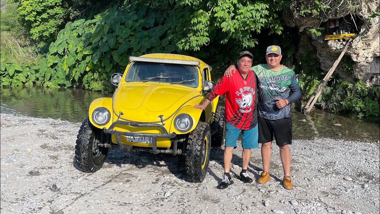 Fuimos al Río en los Vochos con Armadillos off road😮‍💨