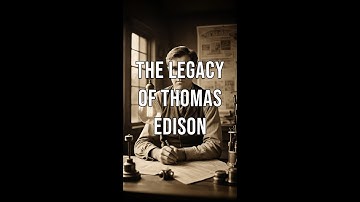 The Legacy of Thomas Edison #innovation #invention #Edison #technology #history
