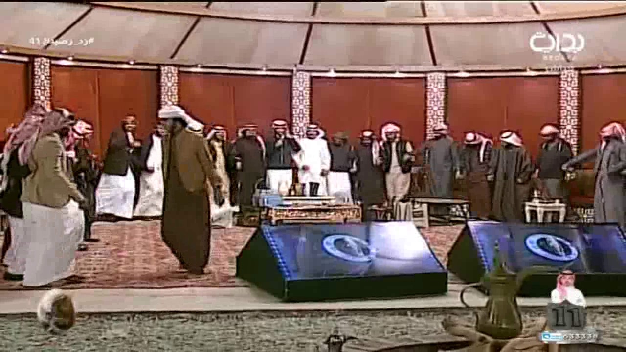 هدية راجح الحارثي لوالده الشاعر معيض الحارثي | #زد_رصيدك41