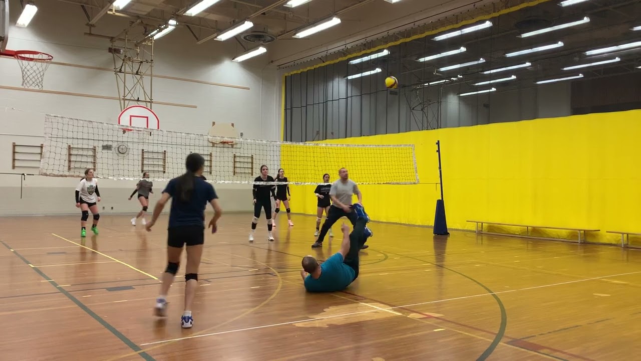 M4-08  march 4/2026  16u humana blaze /  practice game  / toronto / humana volleyball academy 