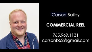 Carson Bailey Commercial VO Demo Reel
