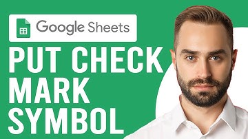 How to Put Check Mark Symbol in Google Sheets (How to Insert Check Mark in Google Sheets)