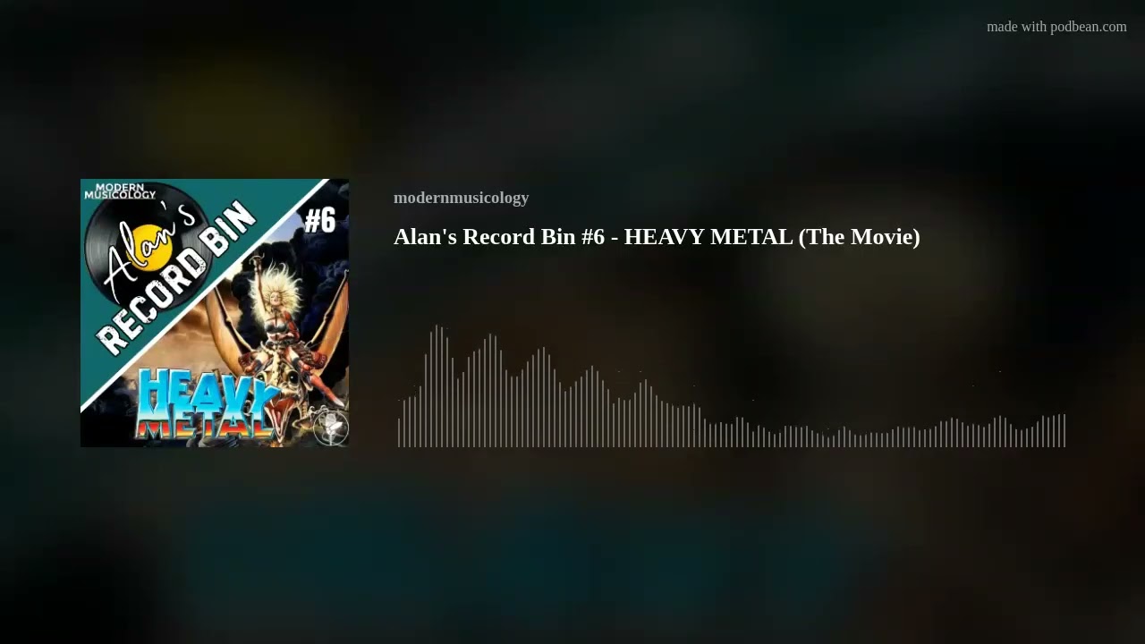 Watch Alan's Record Bin #6 - HEAVY METAL (The Movie) on YouTube Watch Alan's Record Bin #6 - HEAVY METAL (The Movie) on YouTube