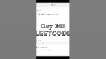 Day 305: LeetCode Problem 119. - Swift #daily #challenge #swiftui #coding #FAANG