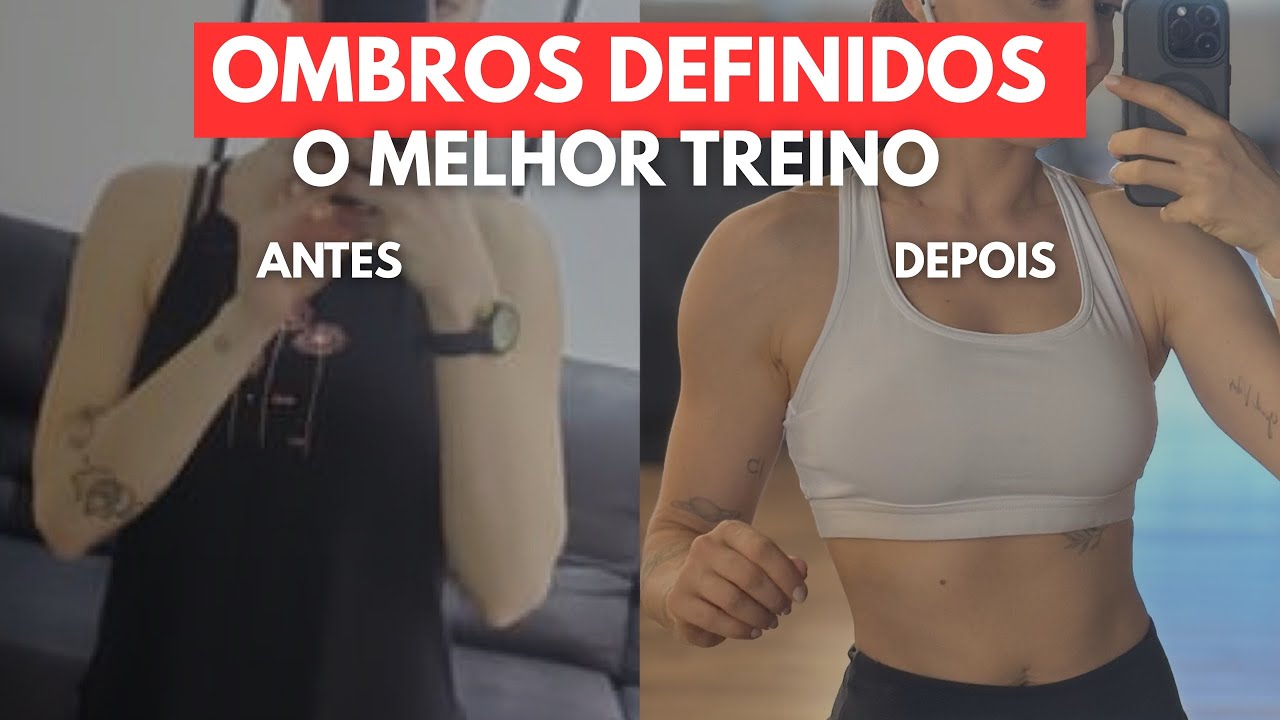 OMBROS DEFINIDOS COM ESSE TREINO - os melhores exercícios 