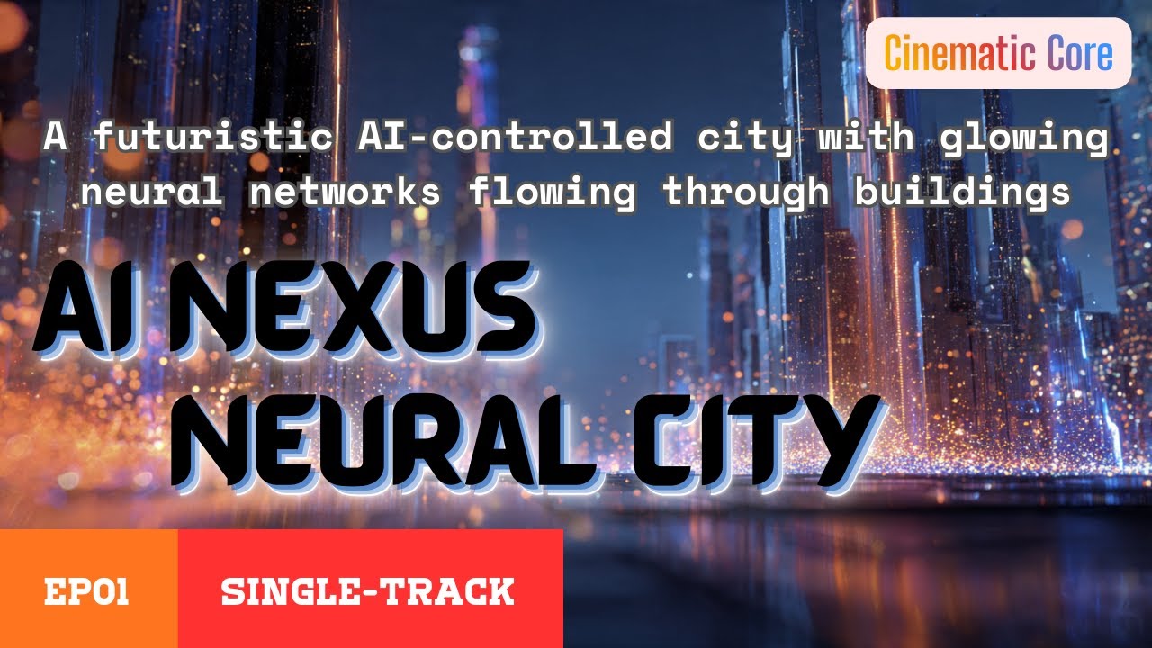 [Mechanical Core] AI Nexus EP01– Neural City ｜1 Hour Single Track Loop