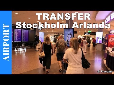 Video: Lapangan terbang di Stockholm