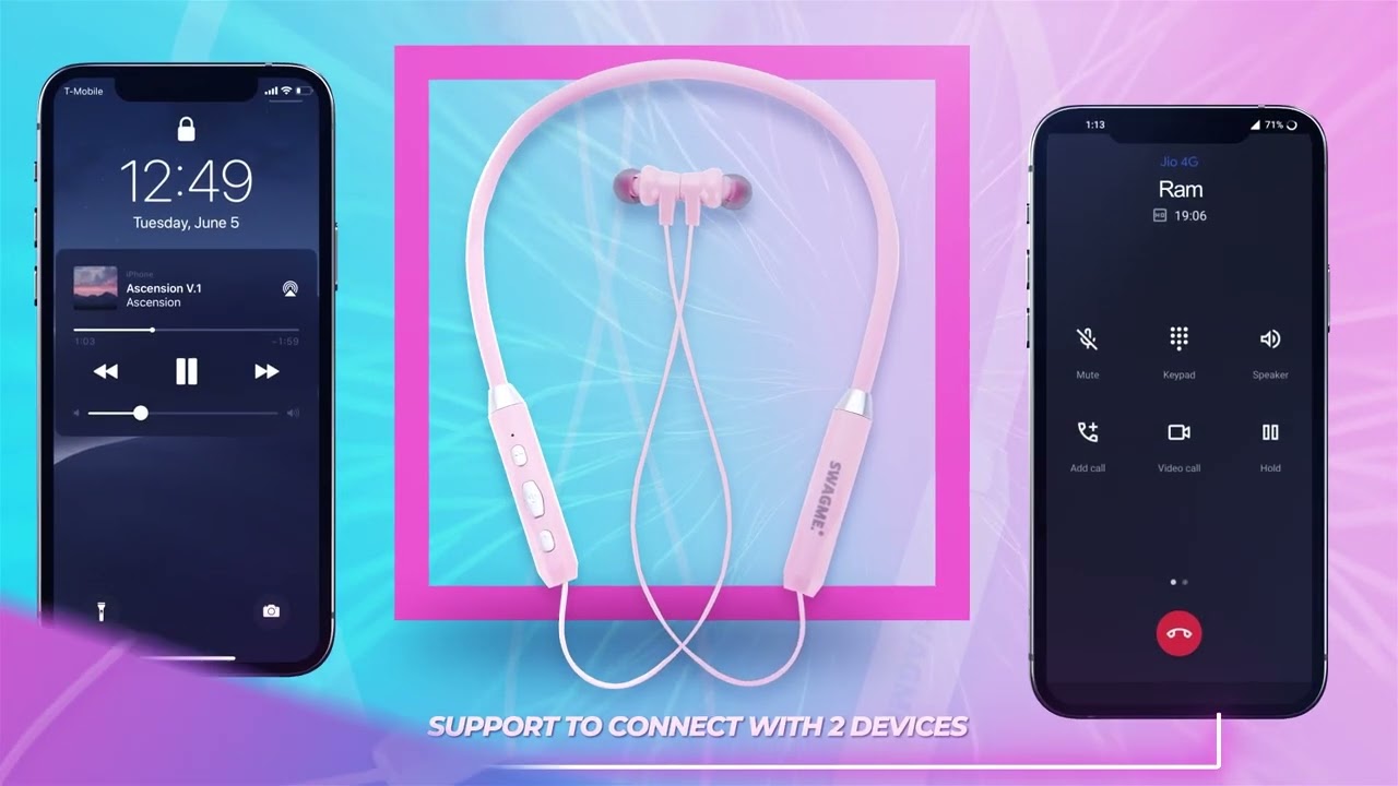 SWAGME ALAAP NB010 Flexible Neckband