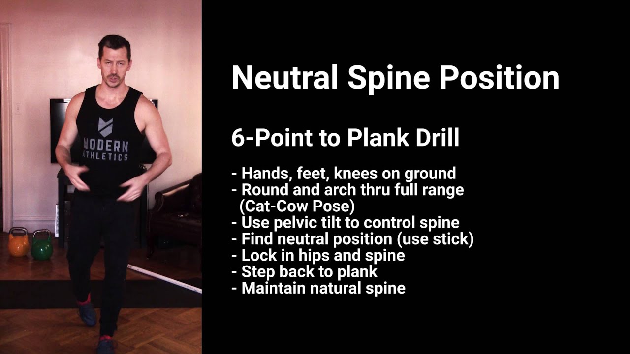 Neutral Spine Position YouTube
