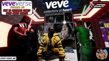 VeVeVerse Tutorial #3 ( How To Customize Your Comics Using Simple Shapes ) #VeVe #StarWars