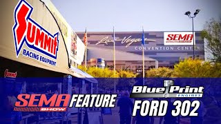 BluePrint Ford 302 Crate Engine with a New, Improved Block Casting | SEMA 2022