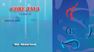 Core Java- Bangla Tutorial(enum)- Class 32