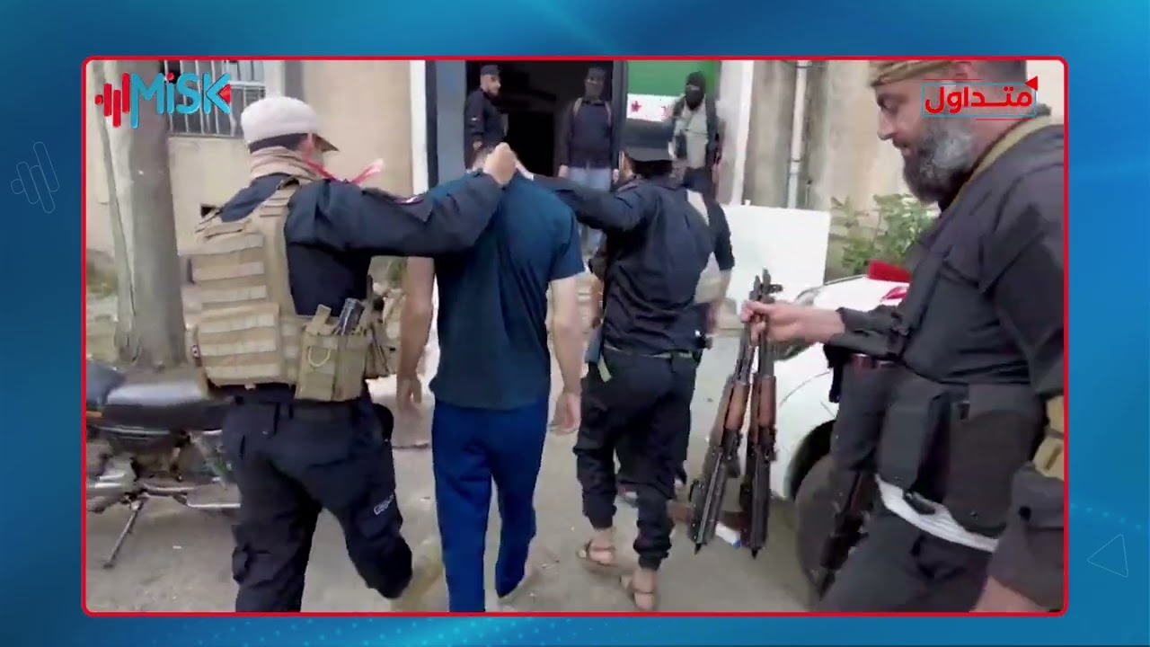 قوات الأمن العام تنفذ حملة ضد فلول النظام البائد في ناحية حديدة بريف حمص الغربي