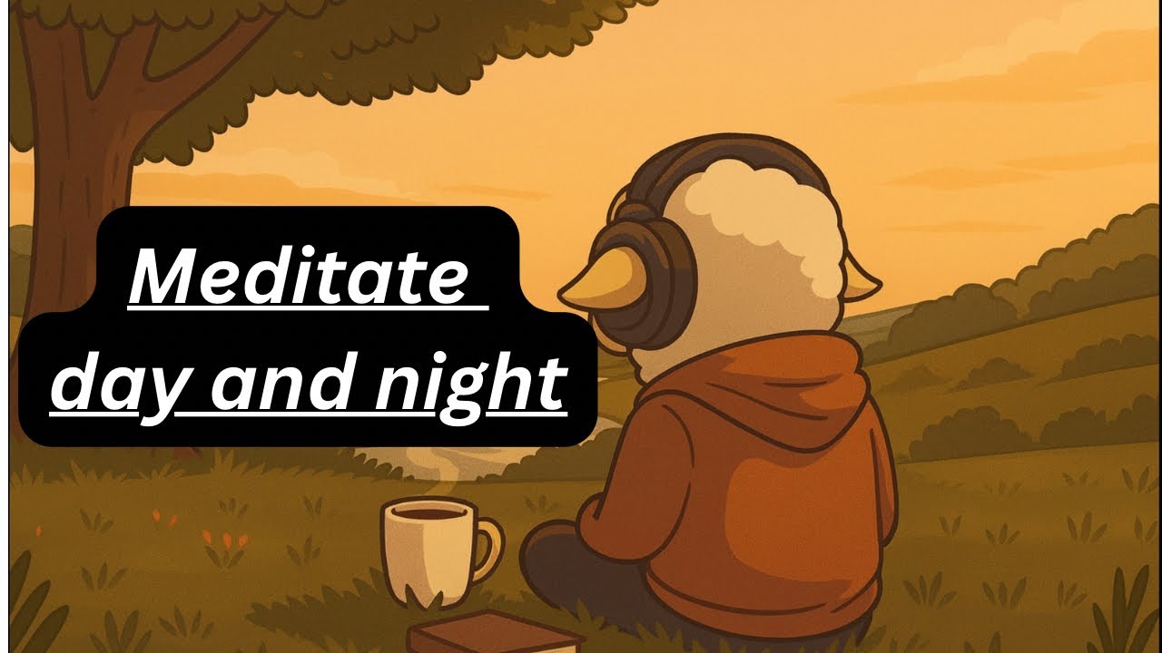 Psalm 1:2 Meditation | Delighting in God’s Word Day and Night | Christian Scripture Meditation