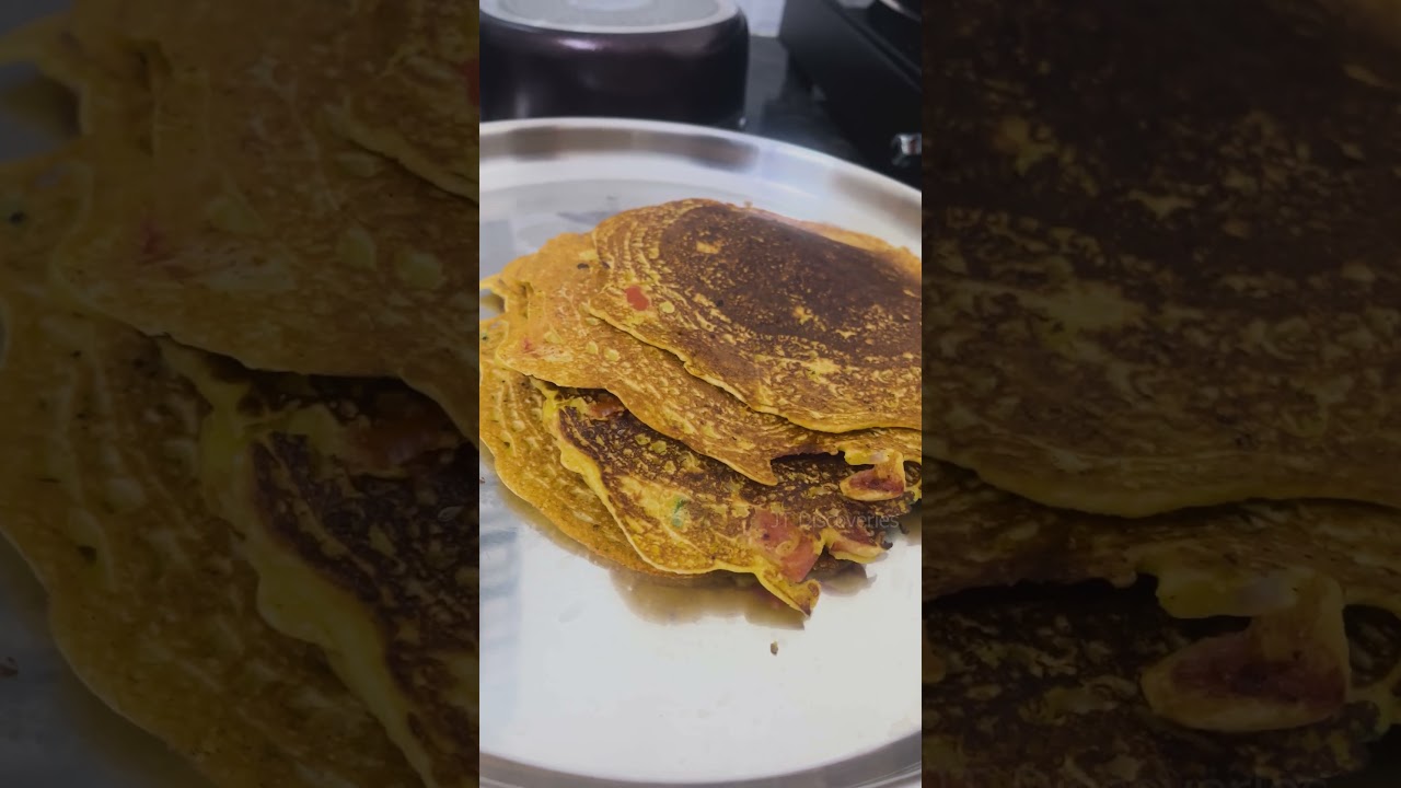 Weekend dinners with Besan Chilla 