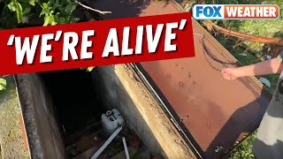 'We're Alive, Thank God': Woman Recounts Surviving Barnsdall, OK Tornado In Her Storm Cellar