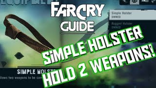 How To Make The Simple Holster - Far Cry 3