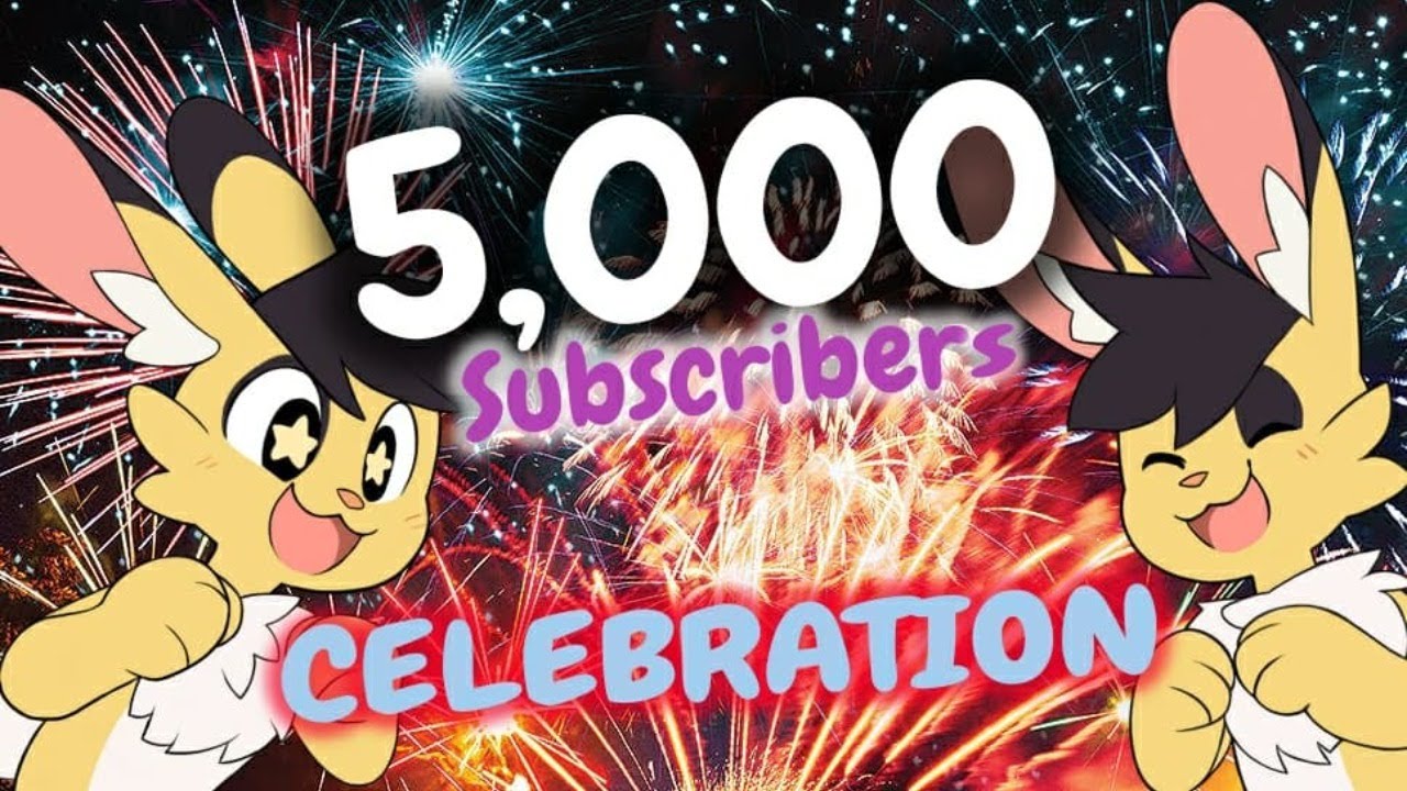 5,000 SUBS CELEBRATION!!! - YouTube