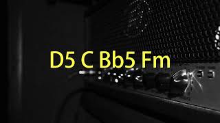 D Minor Rock Guitar Backing Track (73 bpm)