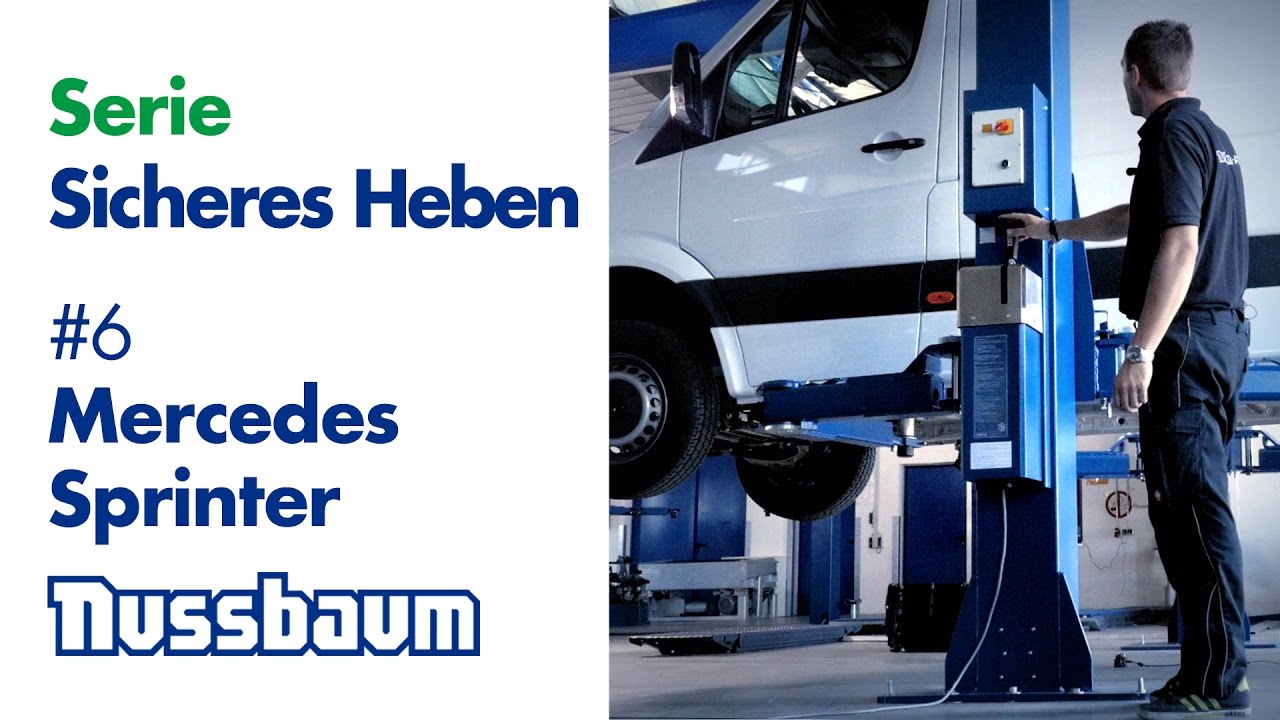 Videoserie Sicheres Heben #6 Mercedes Sprinter - YouTube