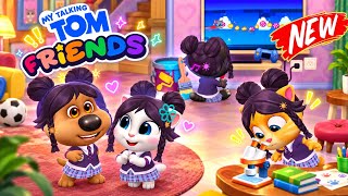 My Talking Tom Friends with Brand New Outfits Looks Amazing😍 screenshot 1