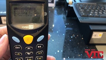 CIPHERLAB 8000 Data Terminal Downgrade Step