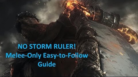 How to Defeat Yhorm the Giant WITHOUT Storm Ruler | Easy Melee-Only Strategy!