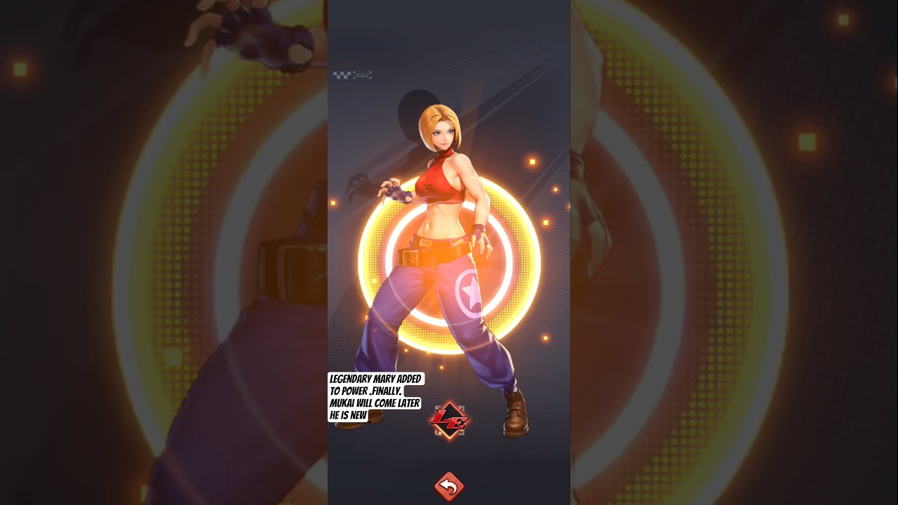 KOF I have completed Pre - Released Legendary Character Collection. 