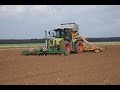 Semis blé 2015 Claas Xerion 3800 & Alpego Airspeed ASF 600 | seeding wheat