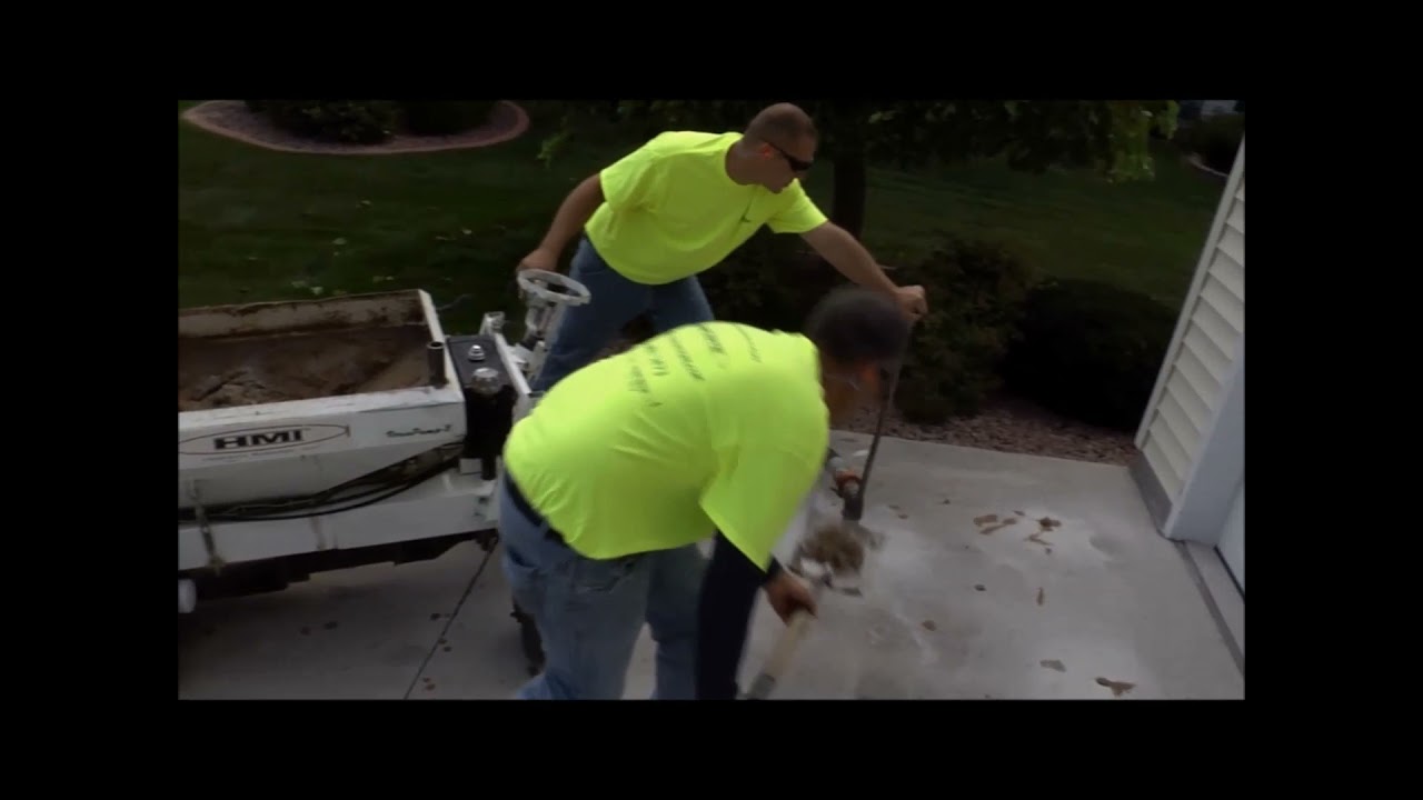 Mudjacking Generic Video--Raise Right Concrete Level Pros