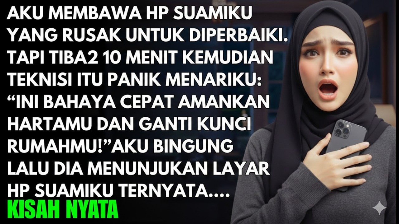 2602 3 Ini Bahaya Bu, Lihatlah! Teknisi Tunjuk Layar HP Suamiku   Aku Syok Ternyata