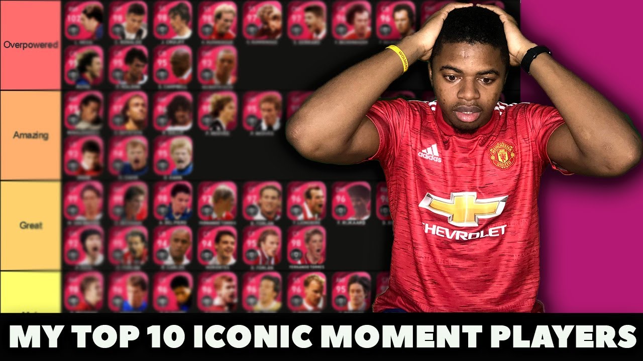 Top 10 ICONIC MOMENT PLAYERS IN PES 21 mobile ( MY OPINION)