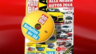 AUTO BILD issue 36 / 2013 with IAA DVD