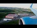 Посадка в Пулково Boeing 737-800 Победа