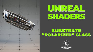 How to Make "Polarized" Iridescent Glass in Unreal Engine 5 | Substrate Materials Tutorial