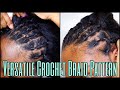 DETAILED Versatile Crochet Braid Pattern Tutorial | Butterfly Locs, Twists, &amp; Braids | BEAUTYBYAJ