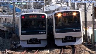 [HDV] Odakyu Electric Railway Type 3000 3091F - 10-Car Fixed Formation [20120219_1015]