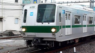 東京メトロ 千代田線　6000系　01編成　柏駅