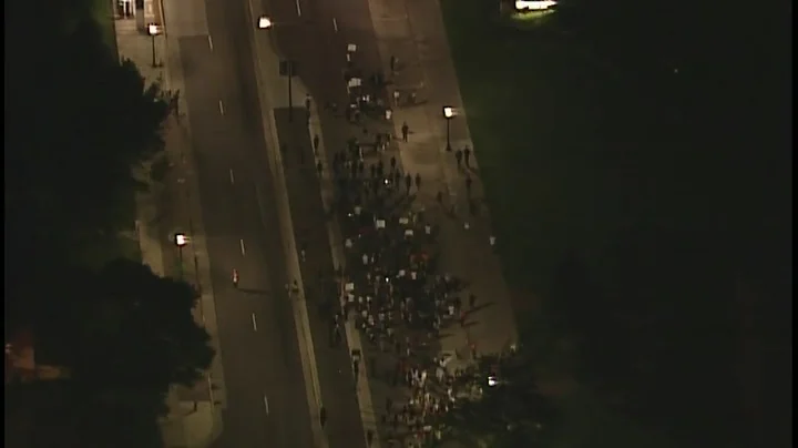 Protests Turn Destructive At Governor's Mansion