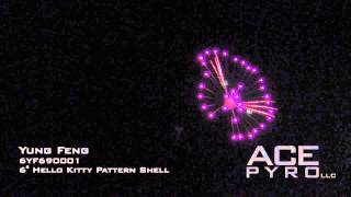 6YF690001 Yung Feng 6 Hello Kitty Pattern Shell