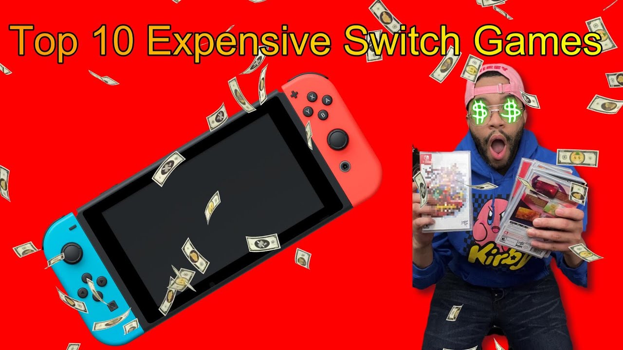 Top 10 Most Expensive Switch Games - YouTube