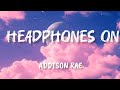 Addison Rae Headphones On Official Lyric Video Pop Anthem For Escapists 