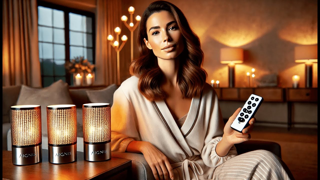 🕯️ Aignis Flameless LED Candles Battery Operated | Best Aignis ...