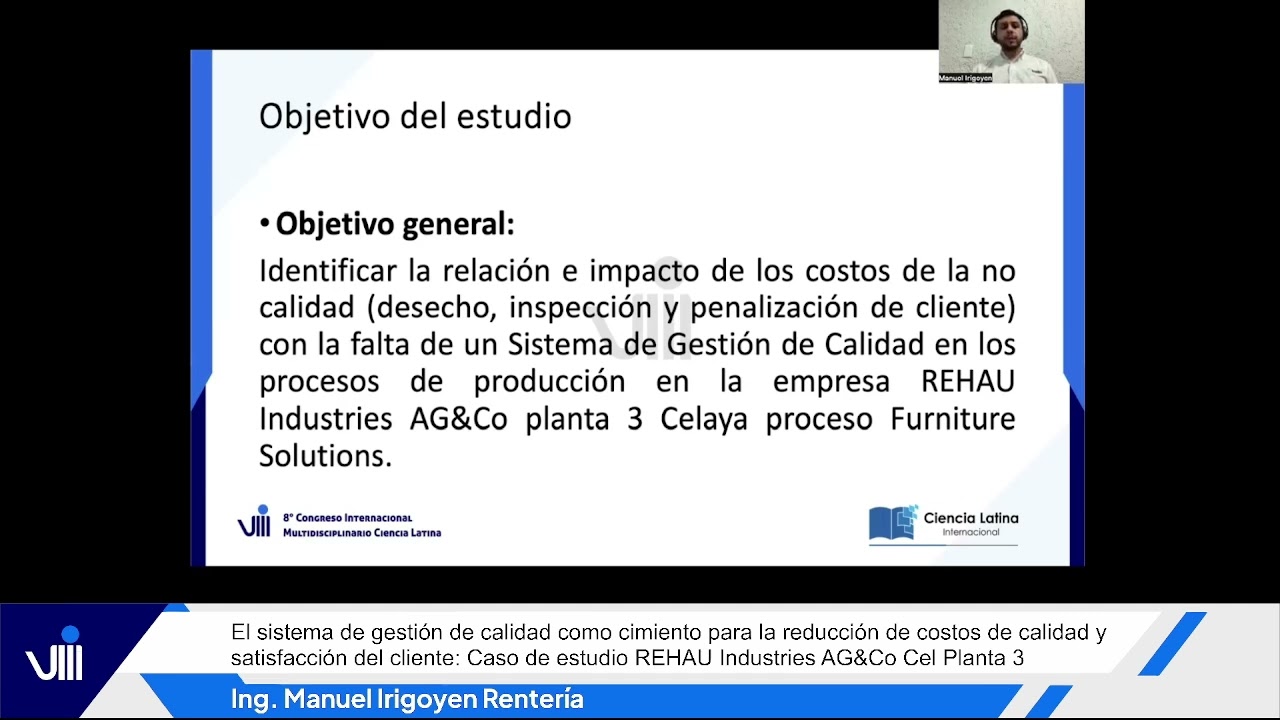 El sistema de gestión de calidad como cimiento para la reducción de costos de calidad y satisfacción