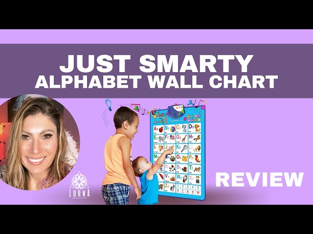 Unboxing | JUST SMARTY Interactive Alphabet Wall Chart - YouTube