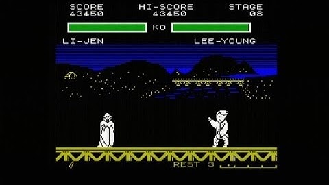YIE AR KUNG-FU II (ZX SPECTRUM - FULL GAME)