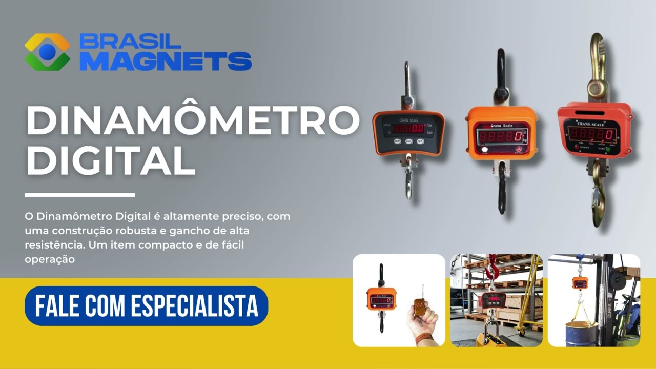 Brasil Magnets - Dinamômetro Digital