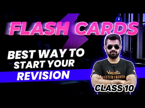 Best Way To Start Your Revision | Flash Cards | Class 10 | CBSE 2025 | ? Shimon Sir