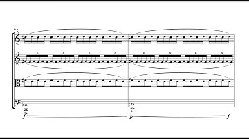 "dust logic" (for string quartet) by Jacob Fanto [Score Video]